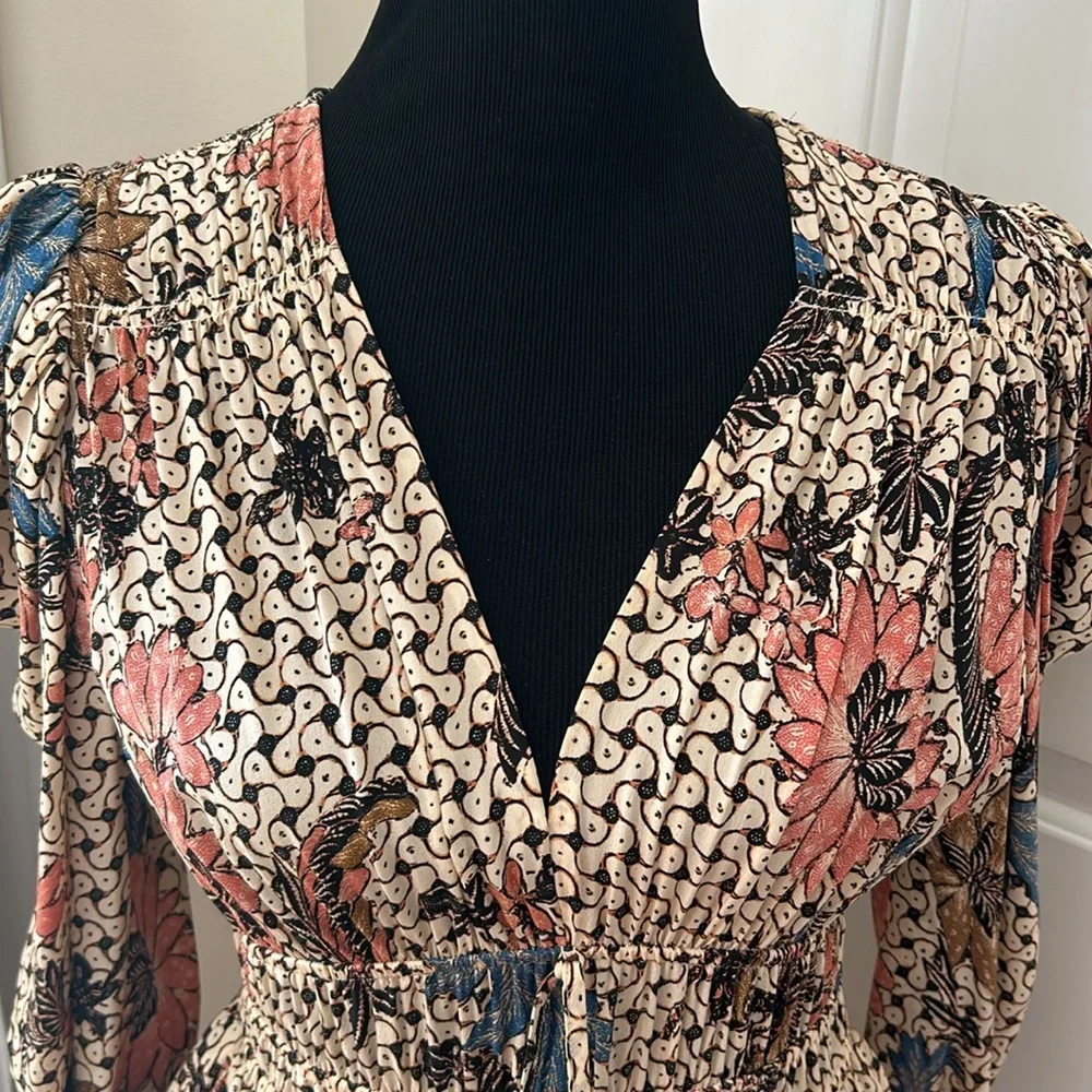 Ulla Johnson Floral Mini Dress - Picture 2 of 7